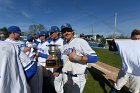 Baseball vs MIT  Wheaton College Baseball vs MIT in the  NEWMAC Championship game. - (Photo by Keith Nordstrom) : Wheaton, baseball, NEWMAC